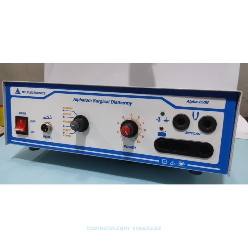 Electro Surgical Diathermy Machine, Mode: Bipolar & Monopolar Electro Surgical Diathermy Machine, Mode: Bipolar & Monopolar