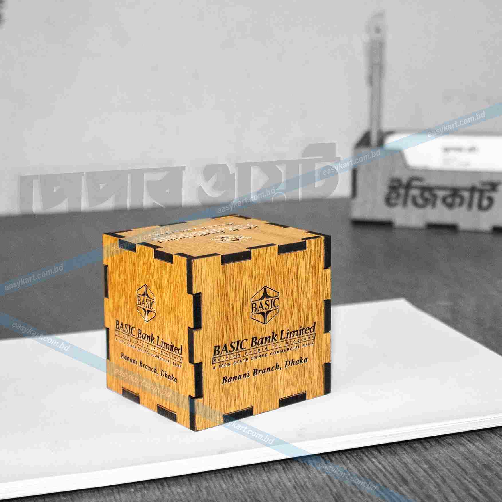 Custom Wooden Paperweight with Branding – Elegant Desk Accessory wooden paper weight with branding